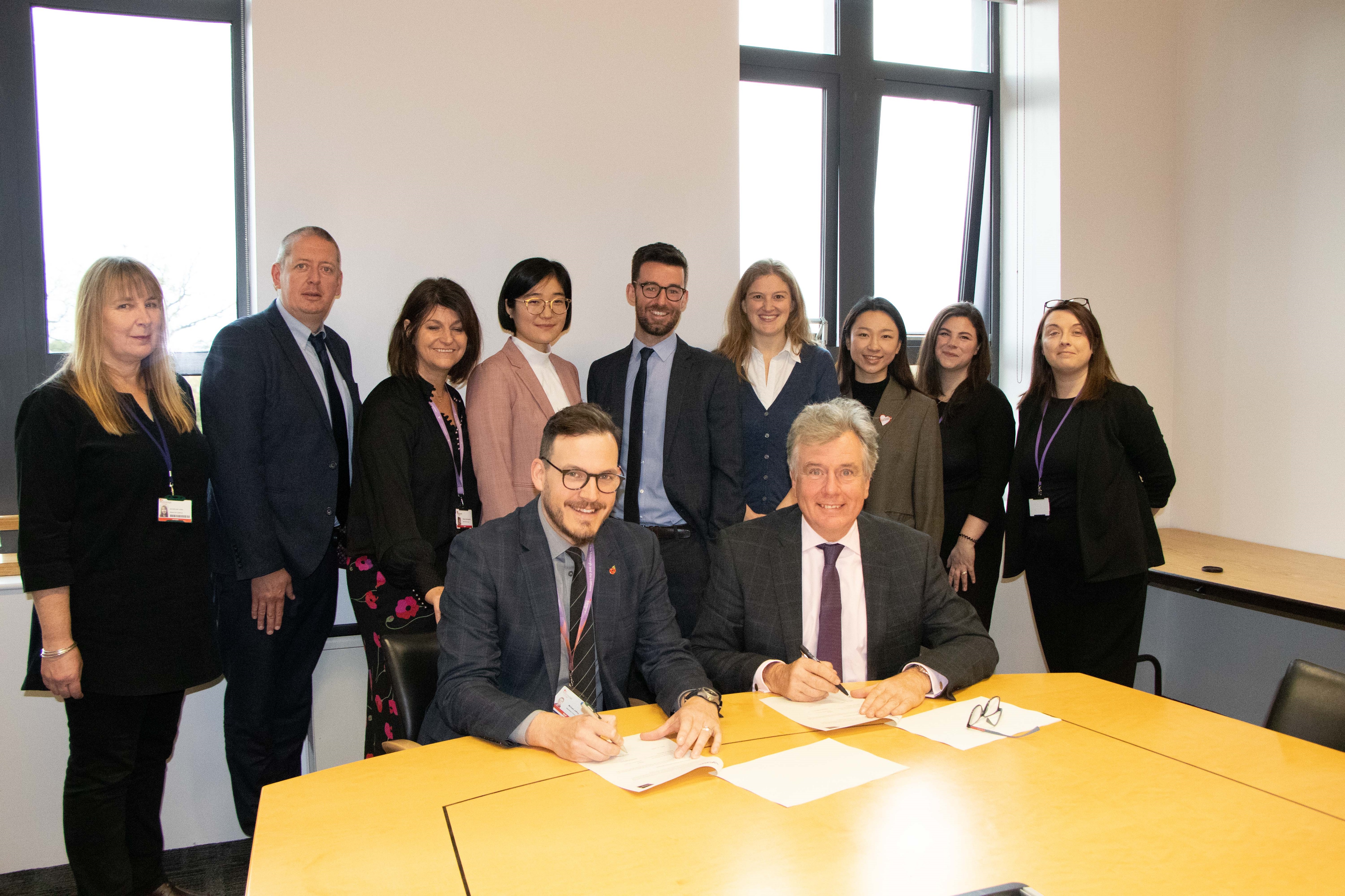 Edinburgh College signs new partnership to support development of early  years sector in China